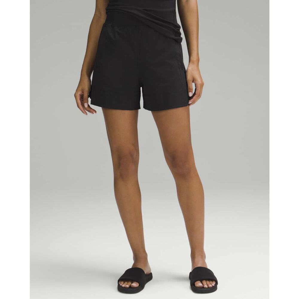 Lululemon Stretch Woven Relaxed-Fit High-Rise Shorts 4" Size XXS
